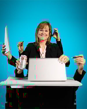 Barbara Boudreau Multi-Tasking