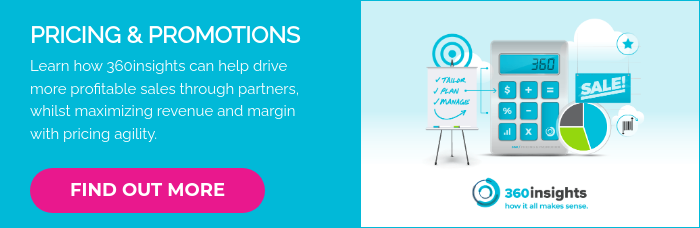 PRICING & PROMOTIONS Learn how 360insights can help drive more profitable sales through partners, whilst maximizing revenue and margin with pricing agility. &nbsp;