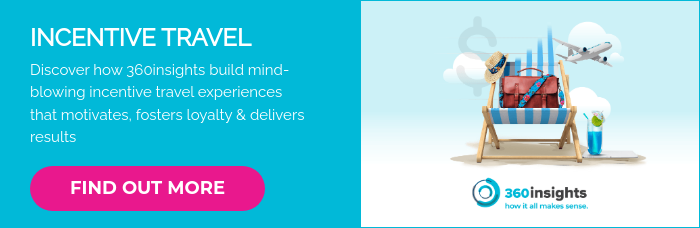 INCENTIVE TRAVEL Discover how 360insights build mind-blowing incentive travel experiences that motivates, fosters loyalty & delivers results &nbsp;
