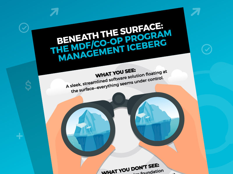 The MDF Co-Op Program Management Iceberg  Main Body (800x600px)