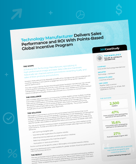 Fortune 500 Technology Manufacturer